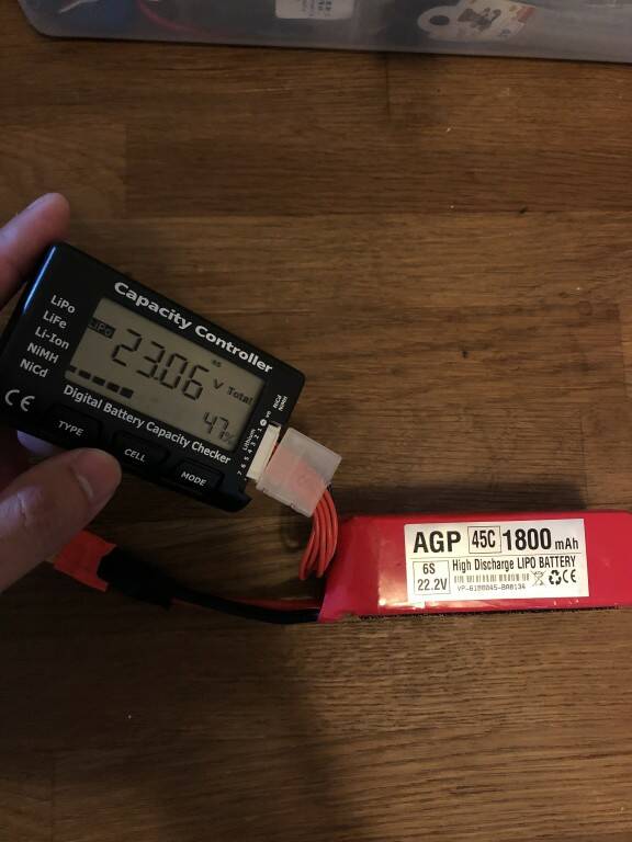 AGP電池 6s 1800mah 45c