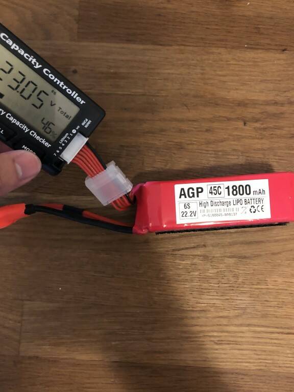 AGP電池 6s 1800mah 45c