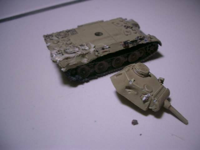 World Tank Museum 1/144豹,舊化製作者是土狗拉琪