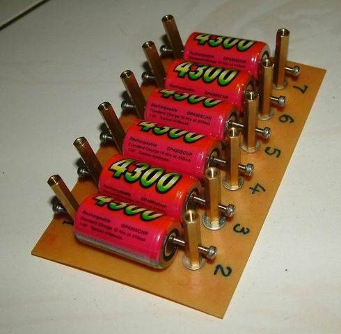 未焊接的新電池也可以做費時的cycle動作