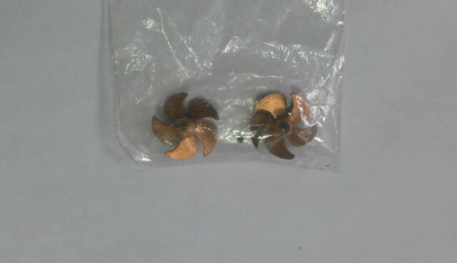 17 mm 5葉船槳 一對 350