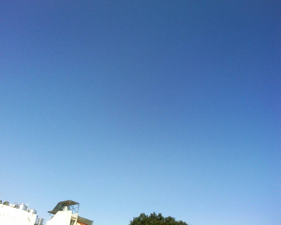 某天..很藍的天空