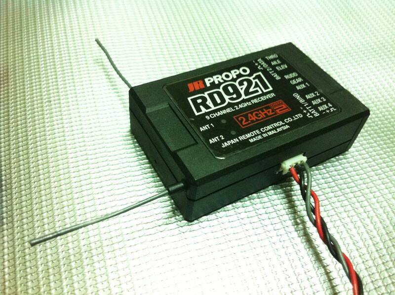 1.全新2.4G DSM2系統 RD-921+衛星+金鑰-九動接收機 NT:2600元(含運)