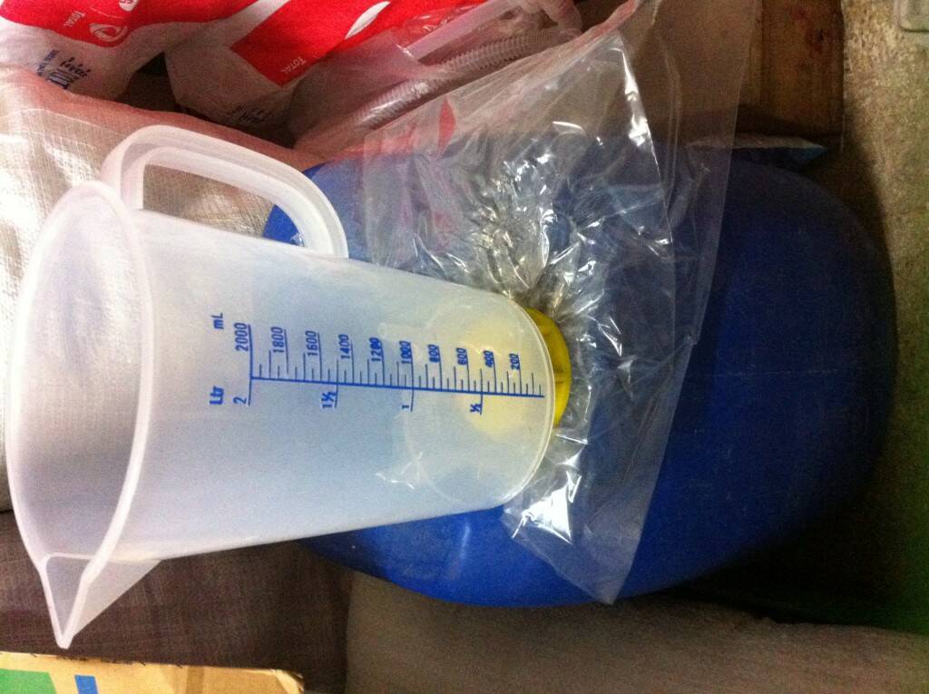 使用大量杯來的準確
