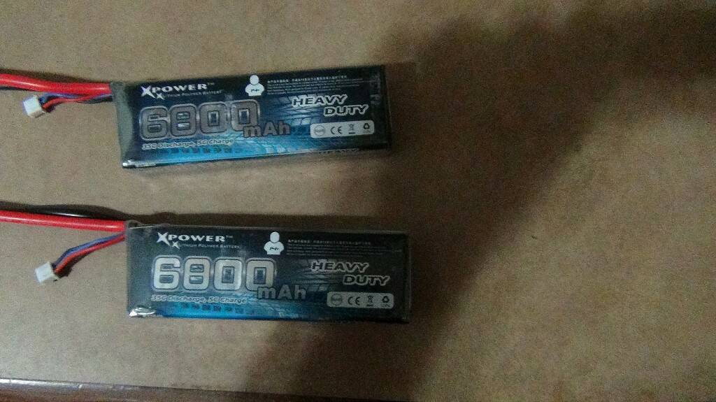 我的電池 雙天6800mAh 35C