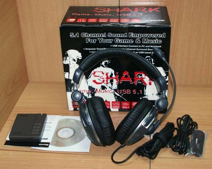 Shark 殺手機 51 USB 耳罩耳機 電玩音樂配備 1800含運 耳機 影音家電 影音與家電 - Hi.jpg