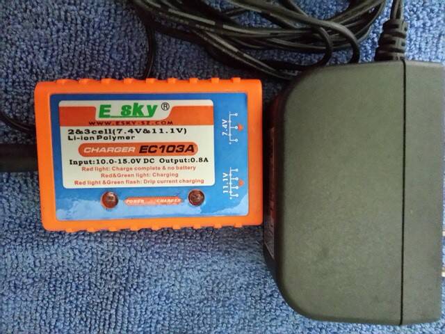 Esky 7.4v 11.1v 锂電 充電器
