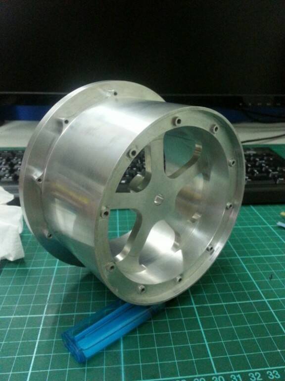 1/8 1/10 1/5 CNC 鋁合金輪框 可客制化