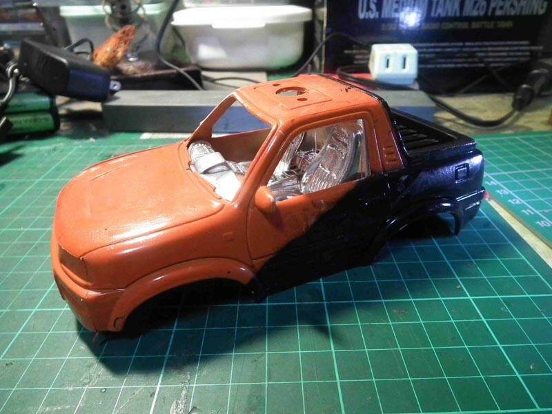 別台車殺肉取下的車殼