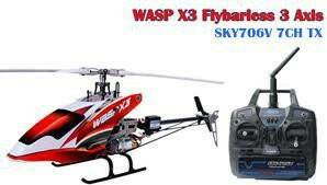 wasp X3V flybarless 3 axis