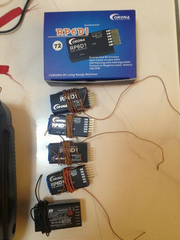 CORONA 6動PCM 72頻全頻4顆+1顆全新的