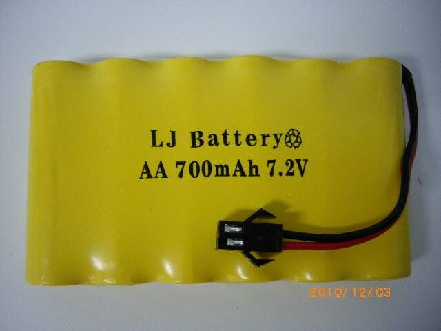 AA  7.2V 700MAH 鎳鎘電池