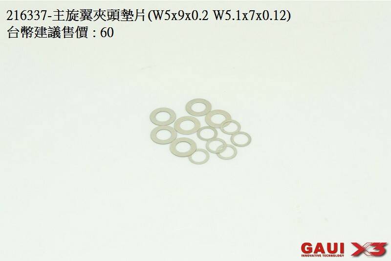 216337-主旋翼夾頭墊片(W5x9x0.2 W5.1x7x0.12) - Main blade grip washers (W5x9x0.2 .jpg