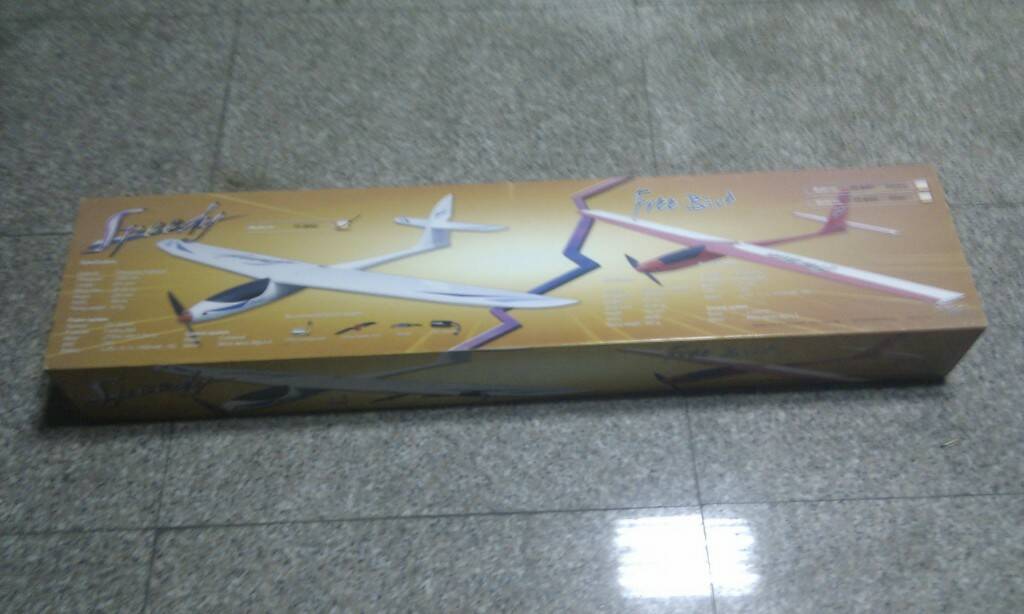 全新SPEEDY 1.6米玻纖滑翔機複材空機售2500元