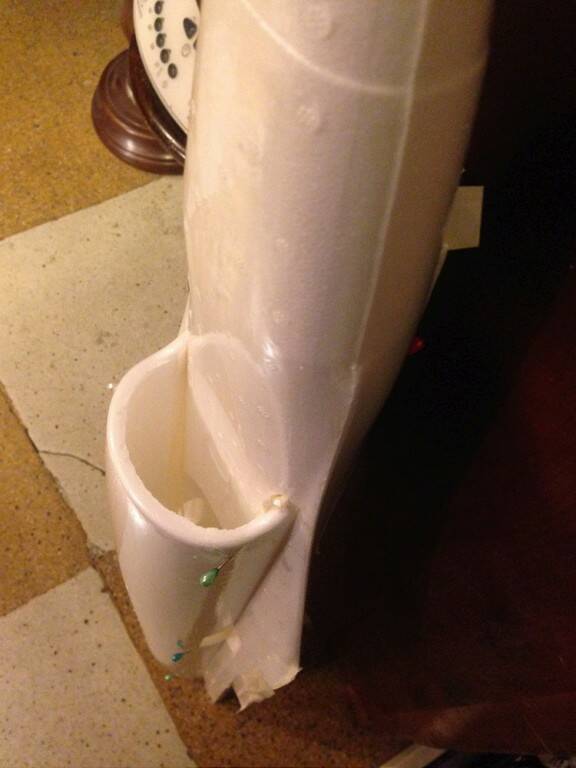 機身上金油