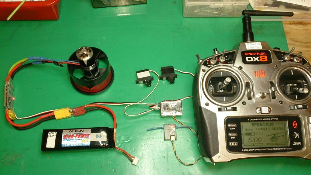 spektrum衛星接法