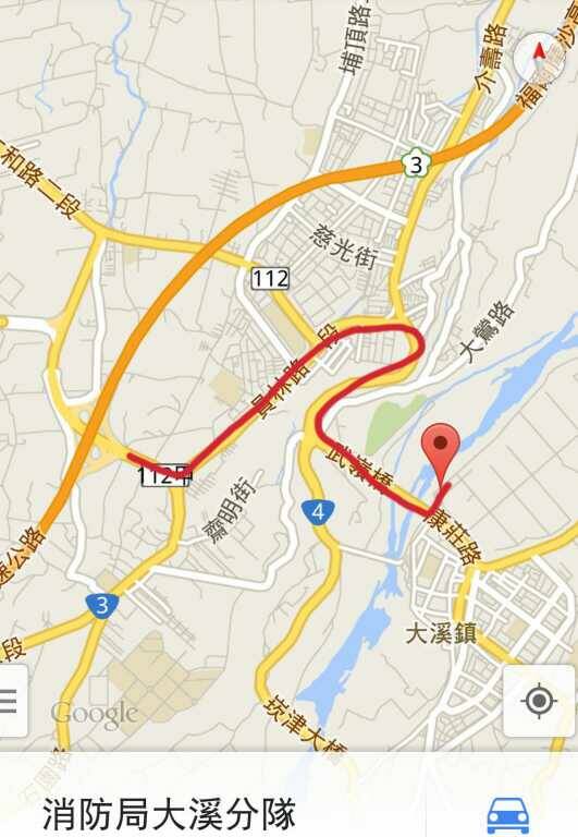 走二高下大溪交流道