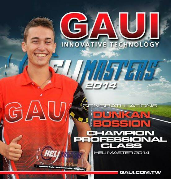 Dunkan Bossion 1st PLACE Professional Class Heli Master 2014