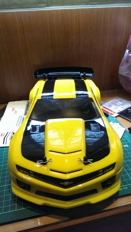 變形金剛3 塗裝的Camero GS