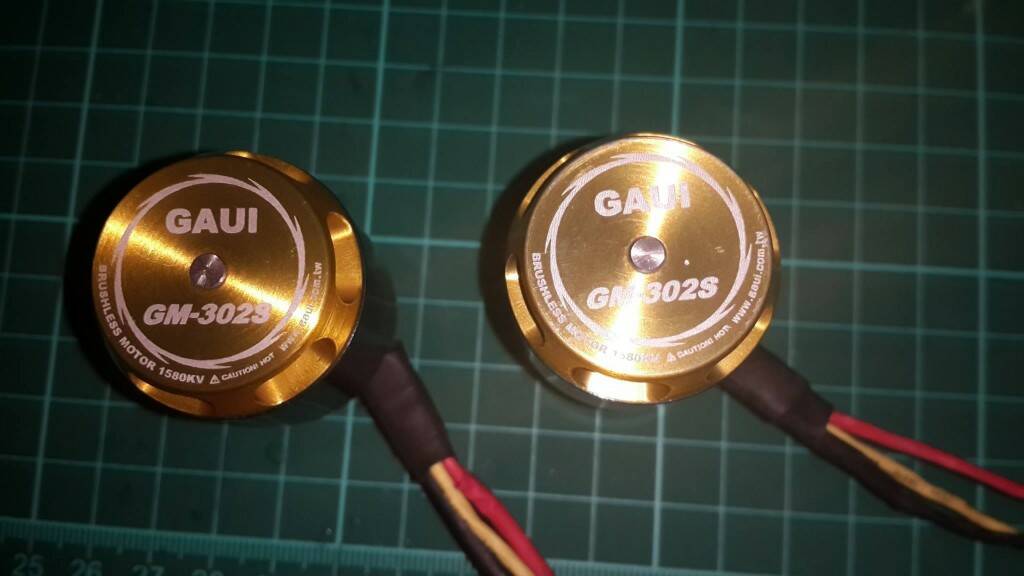 泰世天蠍馬達 1580KV 有兩顆