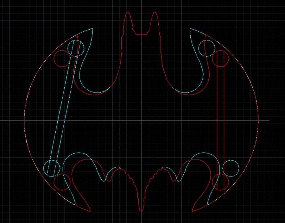 BatWing 四軸機設計
