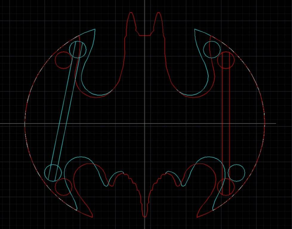 BatWing 四軸機設計