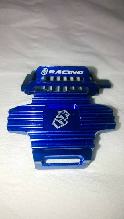 6.3Racing 金屬電池散熱蓋+馬達散熱片KYOSHO MINI-Z MA-010 AWD