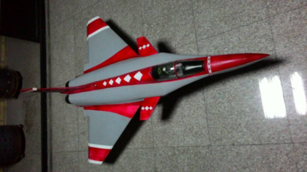 全新手工保麗龍90mm風鼓飆風空機4500元
