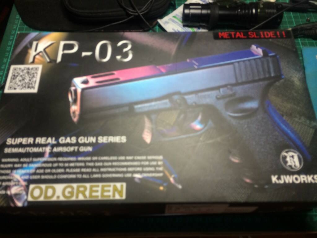 KJ軍綠色 KP-03 G32C 克拉克