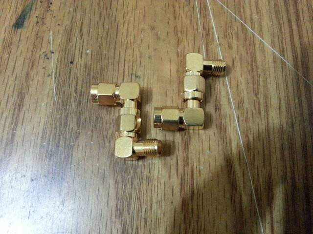 SMA  L轉接頭
