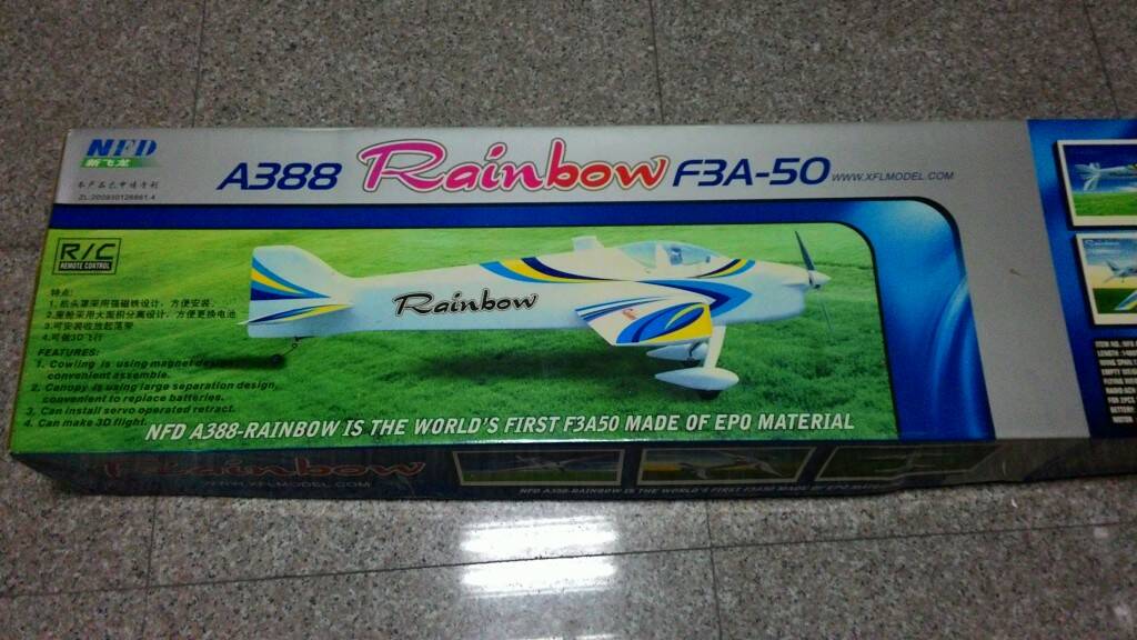  EPO Rain bow F3A50級空機2300元