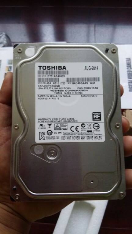 東芝500G 監視專用硬碟