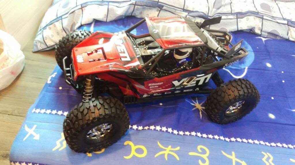 外觀就是一台再普通不過的RTR YETI XL