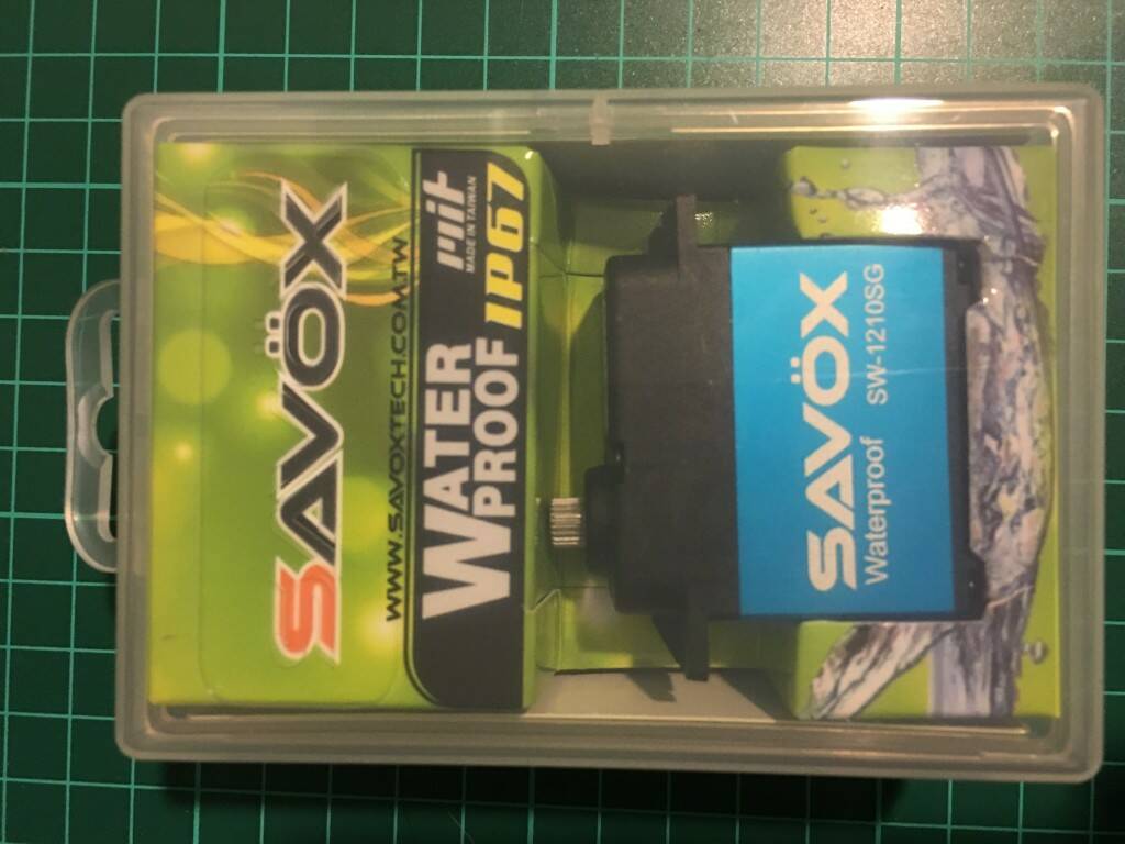 Savox SW-1210SG好物抵達