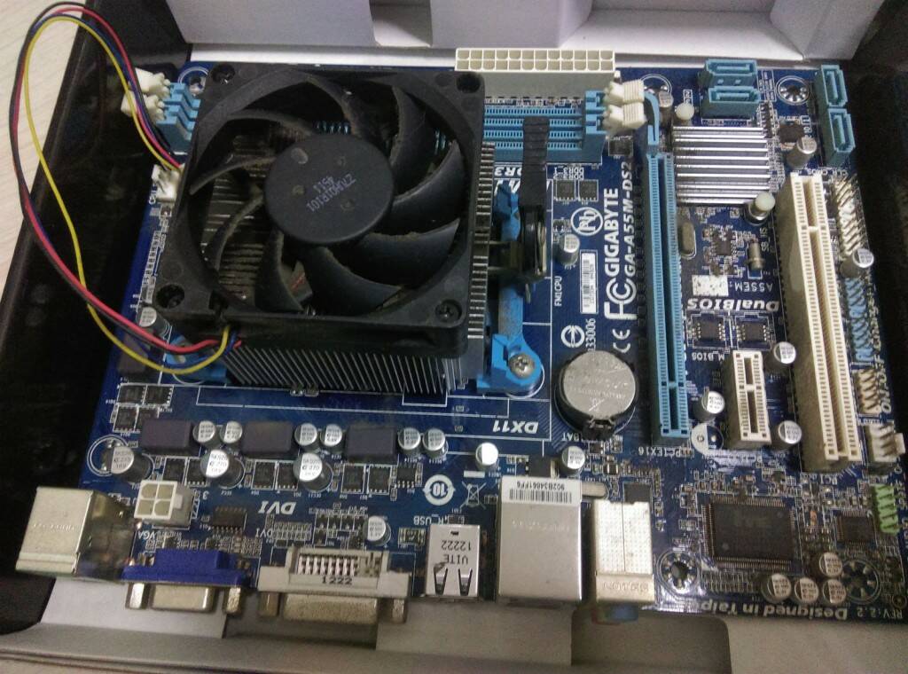CPU+風扇+主機板