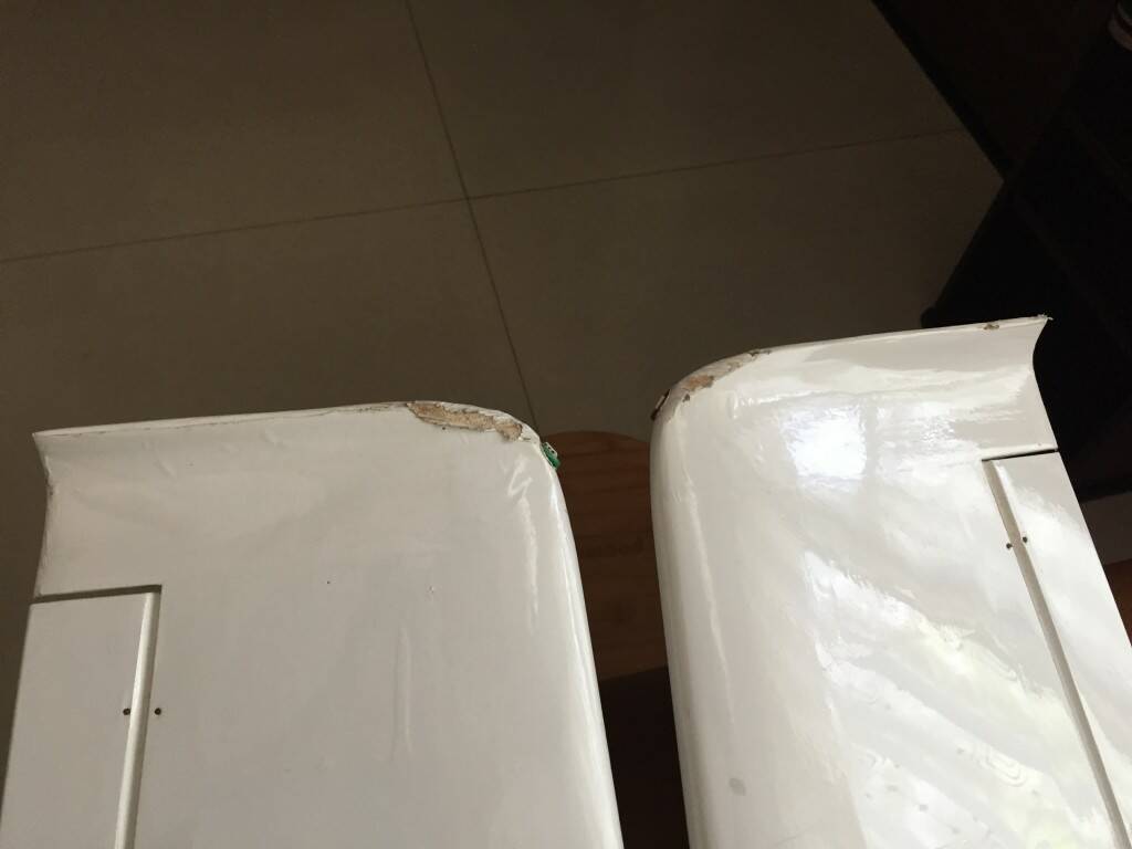 翼端擦傷