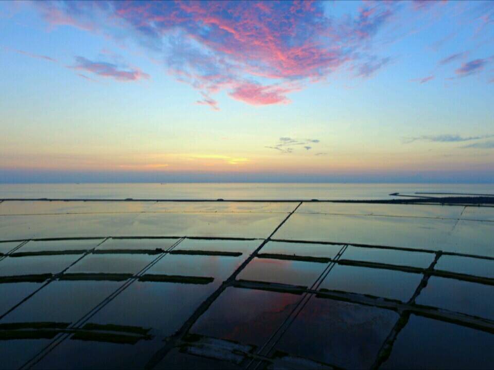 扇形鹽田拍的