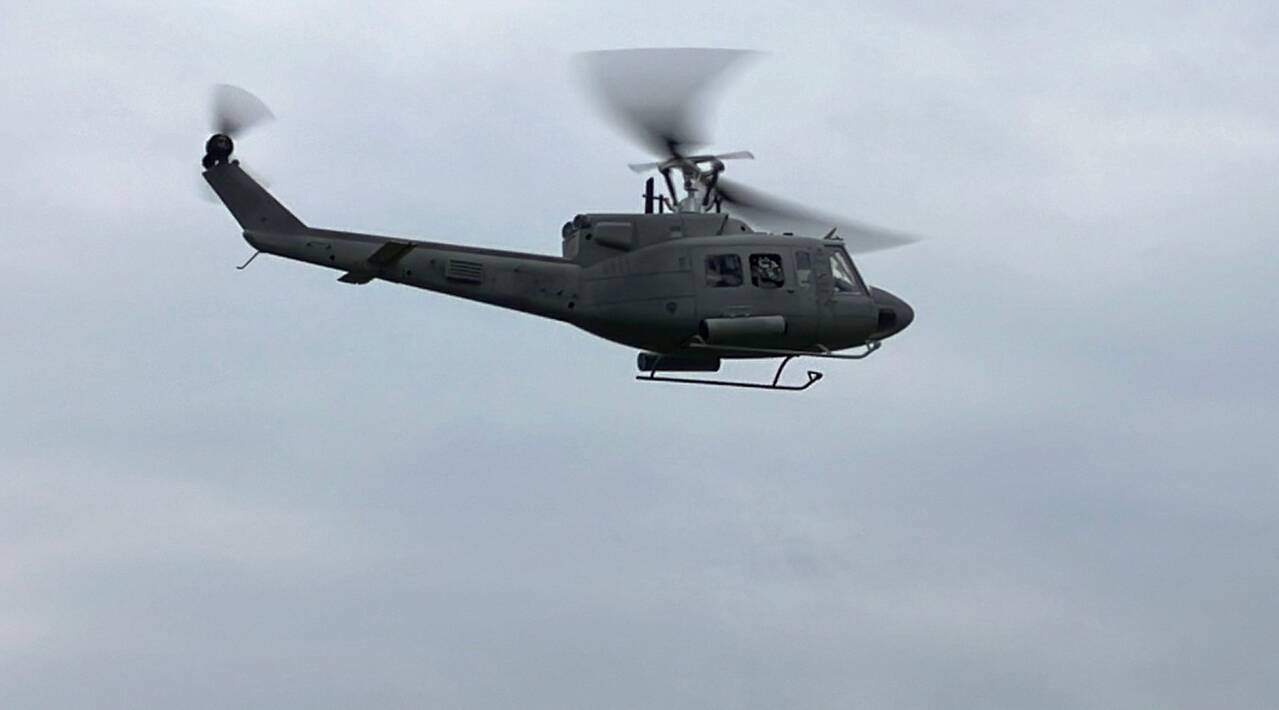 M2 UH1像真直升機