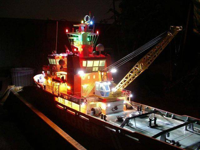5687探險家號夜航系統測試