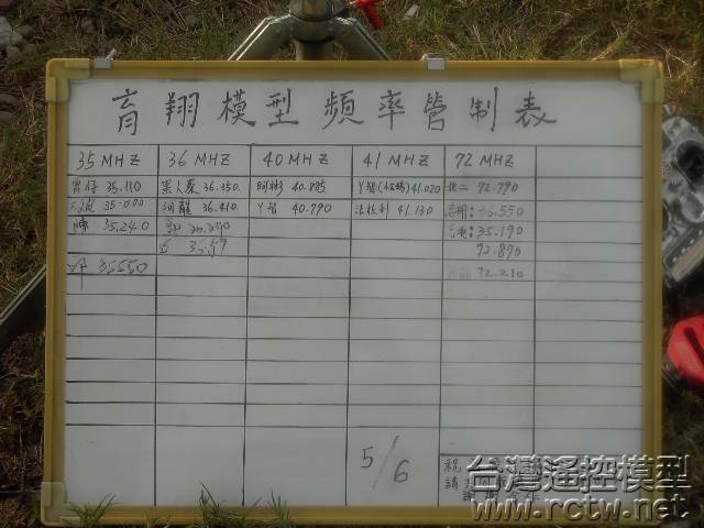 務必填妥個人頻率