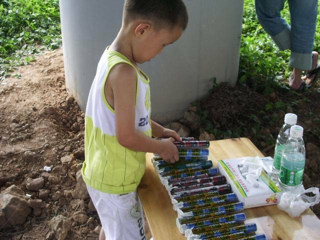 電源補給(司機小孩)