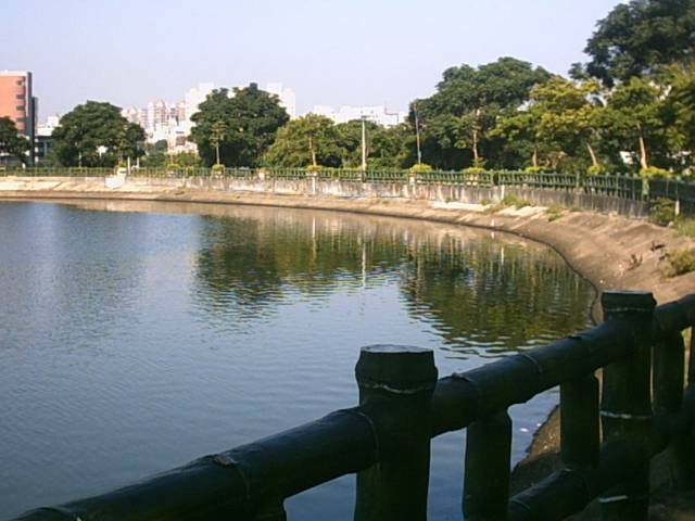 優美八德茄苳公園水池