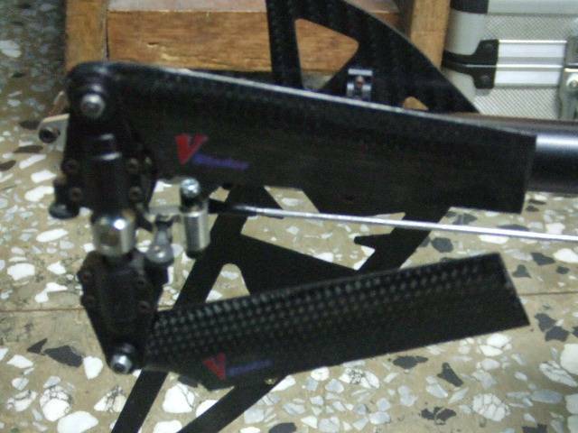 V牌110mm碳纖尾旋翼