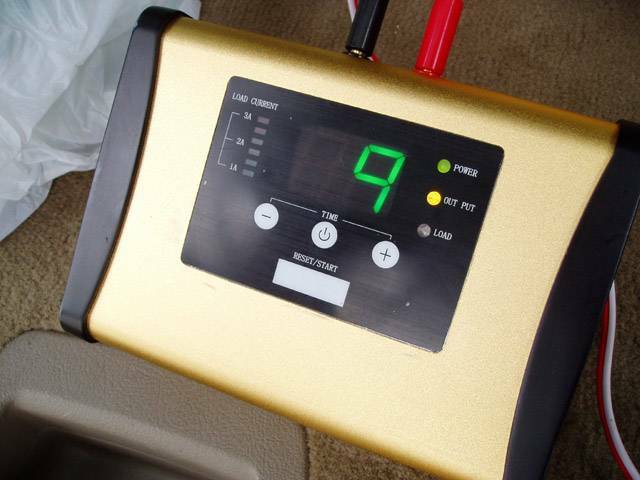 電源供試時間為9秒
