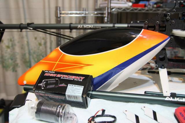 全新機頭罩及600XL馬達