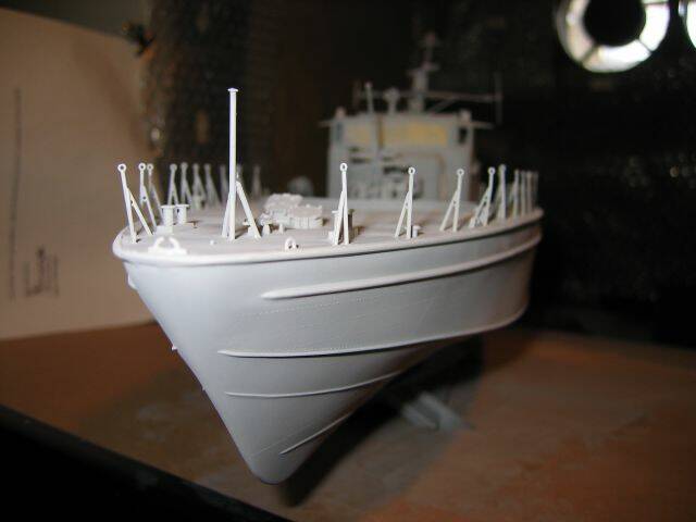 艦首特寫