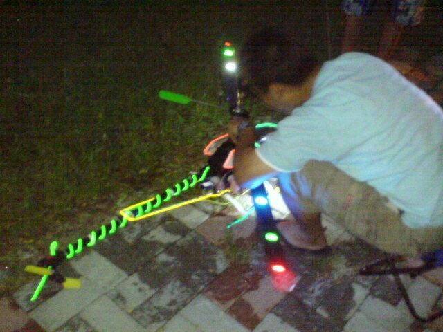 呼∼摧殘過後趕緊檢查，一切無恙，ＤＩＹ成功！
