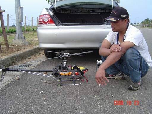 師傅和愛機合照