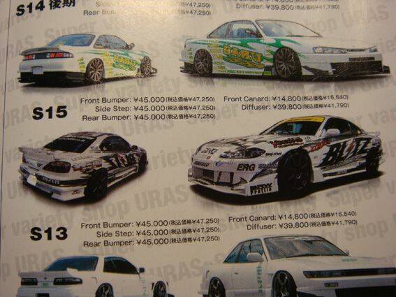 S15 BLITZ 式樣及大包