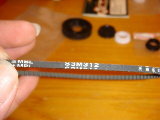 皮帶 :S3M312 312mm